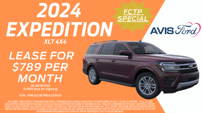 FCTP Lease Special: 2024 Expedition
