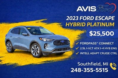 2023 Ford Escape Hybrid Platinum