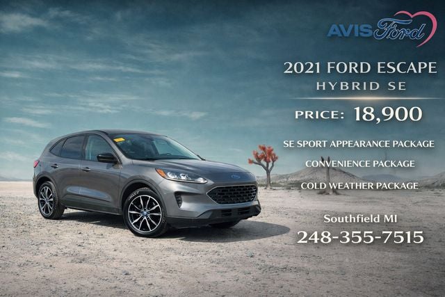 2021 Ford Escape Hybrid SE