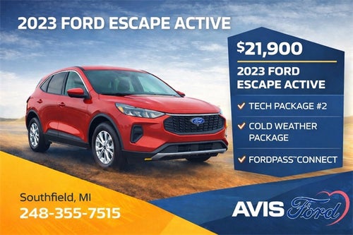 2023 Ford Escape Active