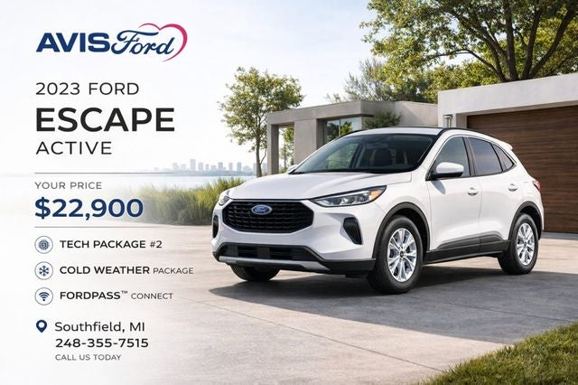 2023 Ford Escape Active