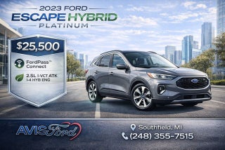2023 Ford Escape Hybrid Platinum