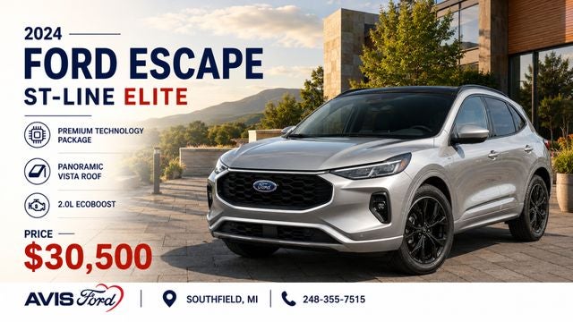 2024 Ford Escape ST-Line Elite