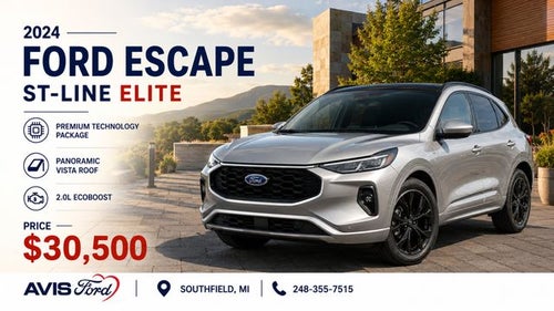 2024 Ford Escape ST-Line Elite
