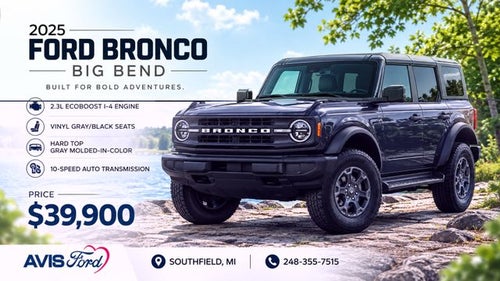 2025 Ford Bronco Big Bend
