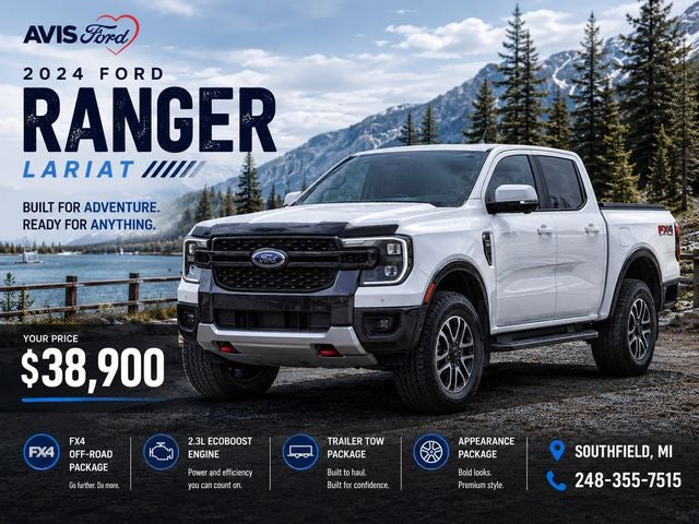 2024 Ford Ranger Lariat 4x4 SuperCrew 5' Box's photo