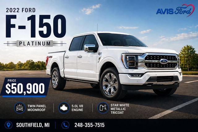2022 Ford F-150 Platinum