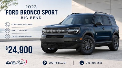 2023 Ford Bronco Sport Big Bend