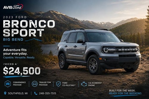 2023 Ford Bronco Sport Big Bend