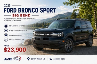 2023 Ford Bronco Sport Big Bend