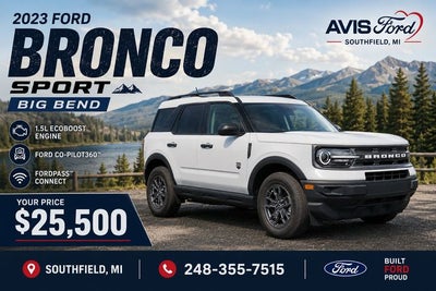 2023 Ford Bronco Sport Big Bend