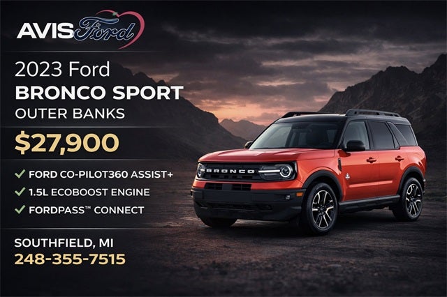2023 Ford Bronco Sport Outer Banks