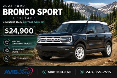 2023 Ford Bronco Sport Heritage