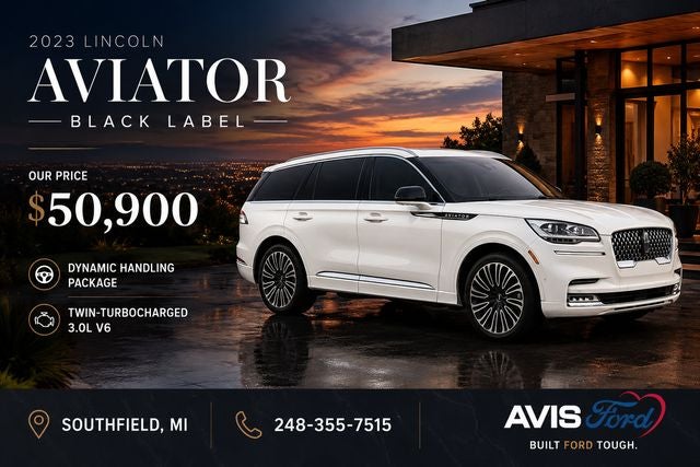 2023 Lincoln Aviator Black Label