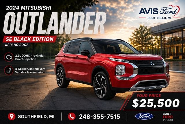 2024 Mitsubishi Outlander SE Black Edition w Pano S-AWC's photo