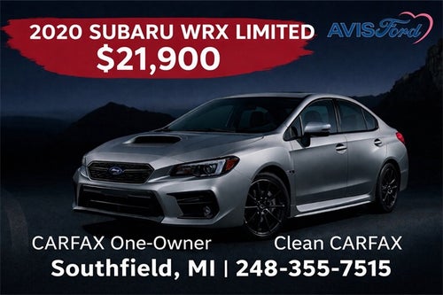 2020 Subaru WRX Limited