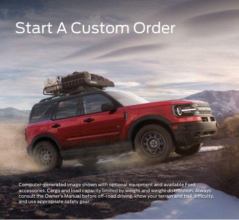 Start a custom order | Avis Ford in Southfield MI