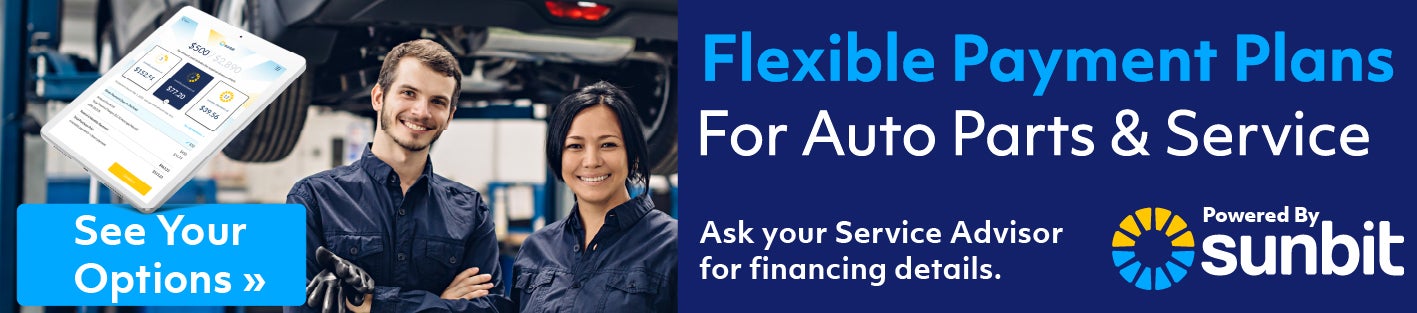 Flexible Payment Plans for Auto Parts and Service