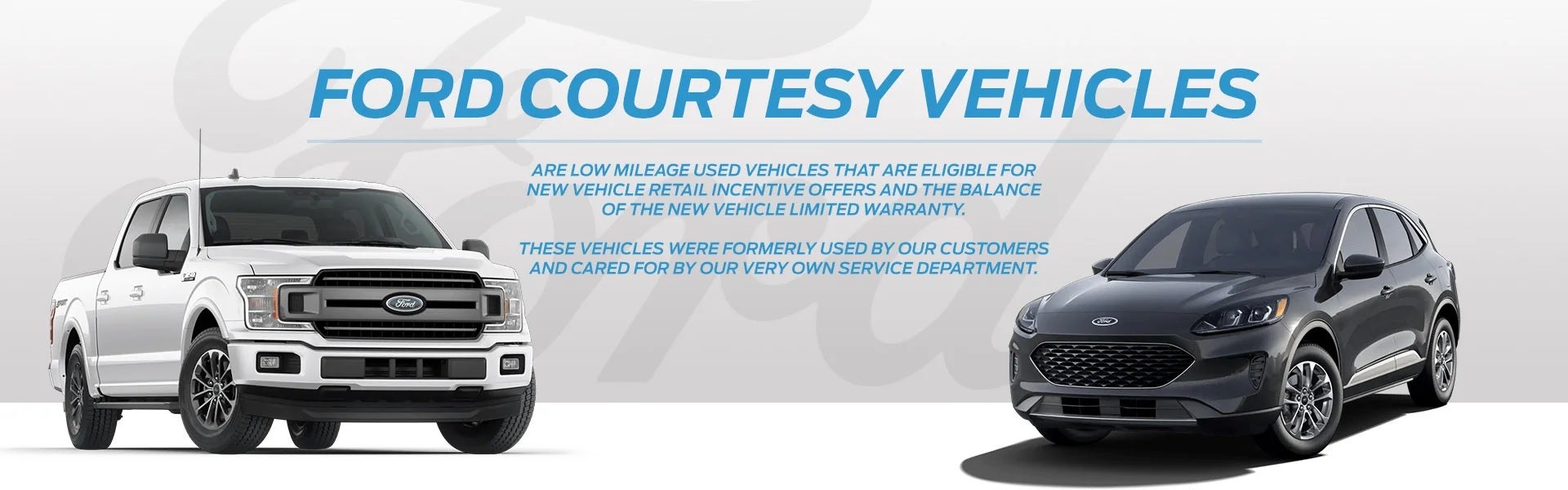 Courtesy Vehicle Available for Avis Ford