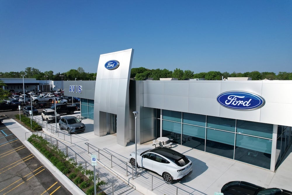 Avis Ford Aerial View Near Madison Heights